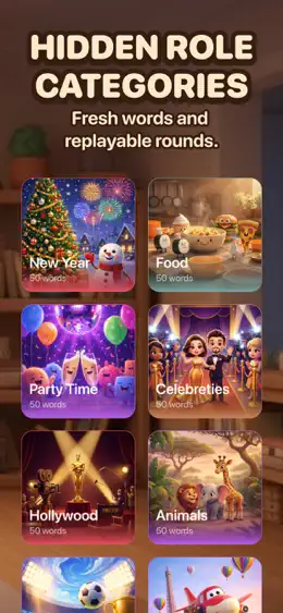 Imposter Game: Find the Liar on iPhone, screenshot 6