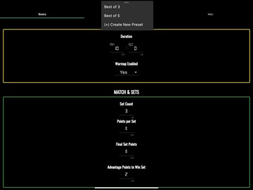 BT Pickleball Scoreboard iPad screenshot