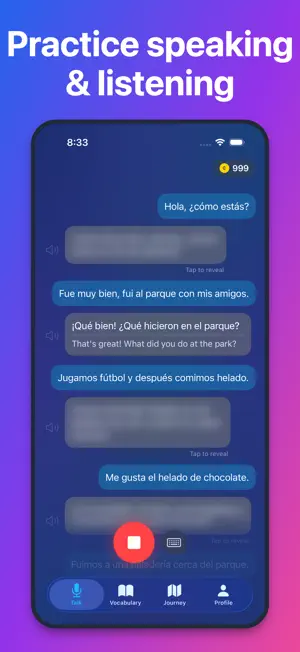 Talkguru: AI Language Coach screenshot 1