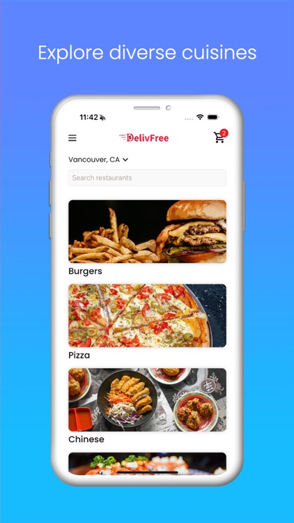 DelivFree - Food Delivery