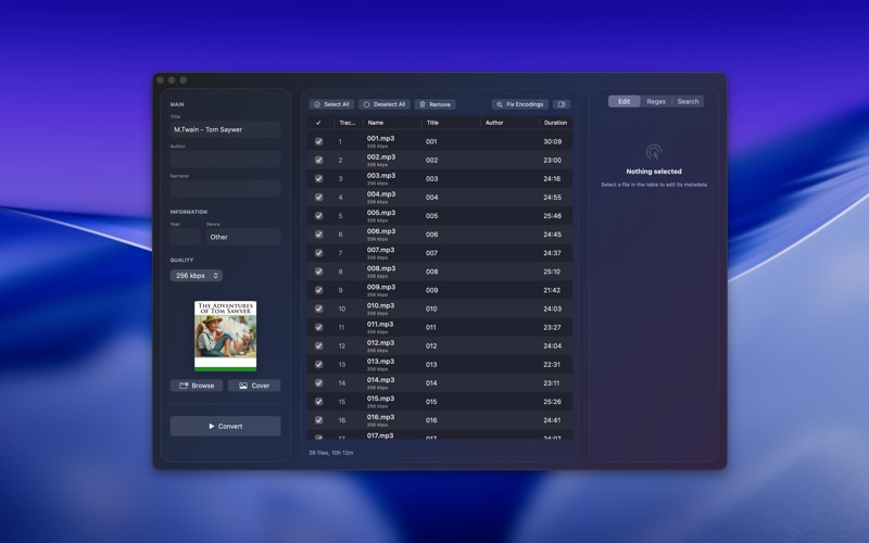 M4B-Binder screenshot