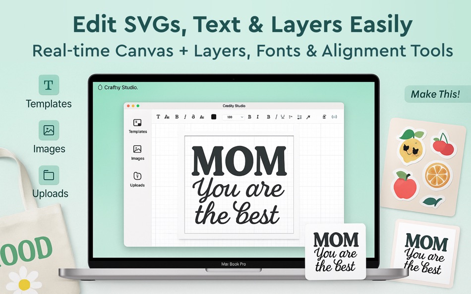 #4. Design Space For Cricut Studio (macOS) Podle: Muhammad Nadeem