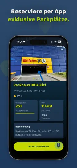 Screenshot von Peuka - Parken & Parkticket auf dem iPhone 2