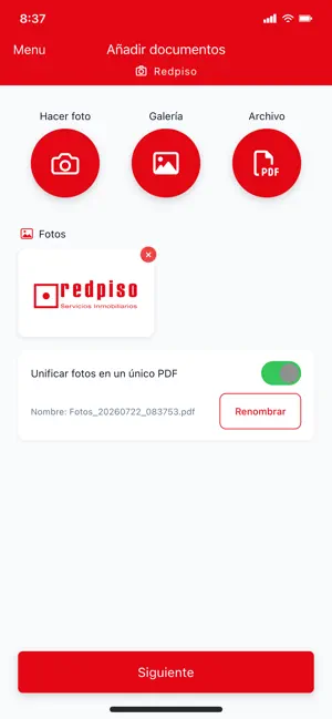 Gestor Documental Redpiso screenshot 4