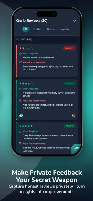 Qurio- Smarter Reviews screenshot 3