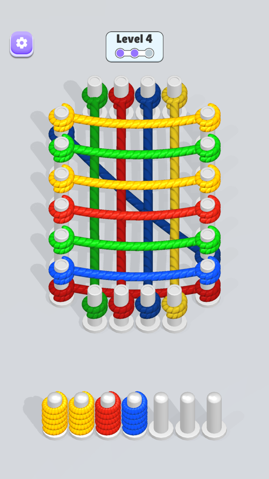 #3. Rope Triple Match (iOS) 由: 8Great, Games LLC