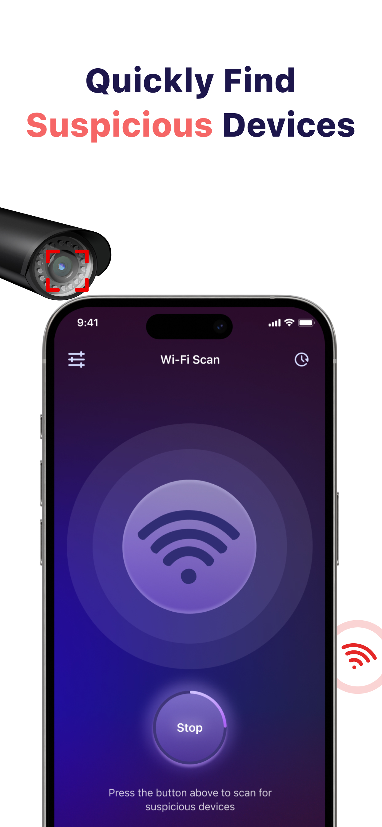 Wifi Analyzer: Hidden Camera