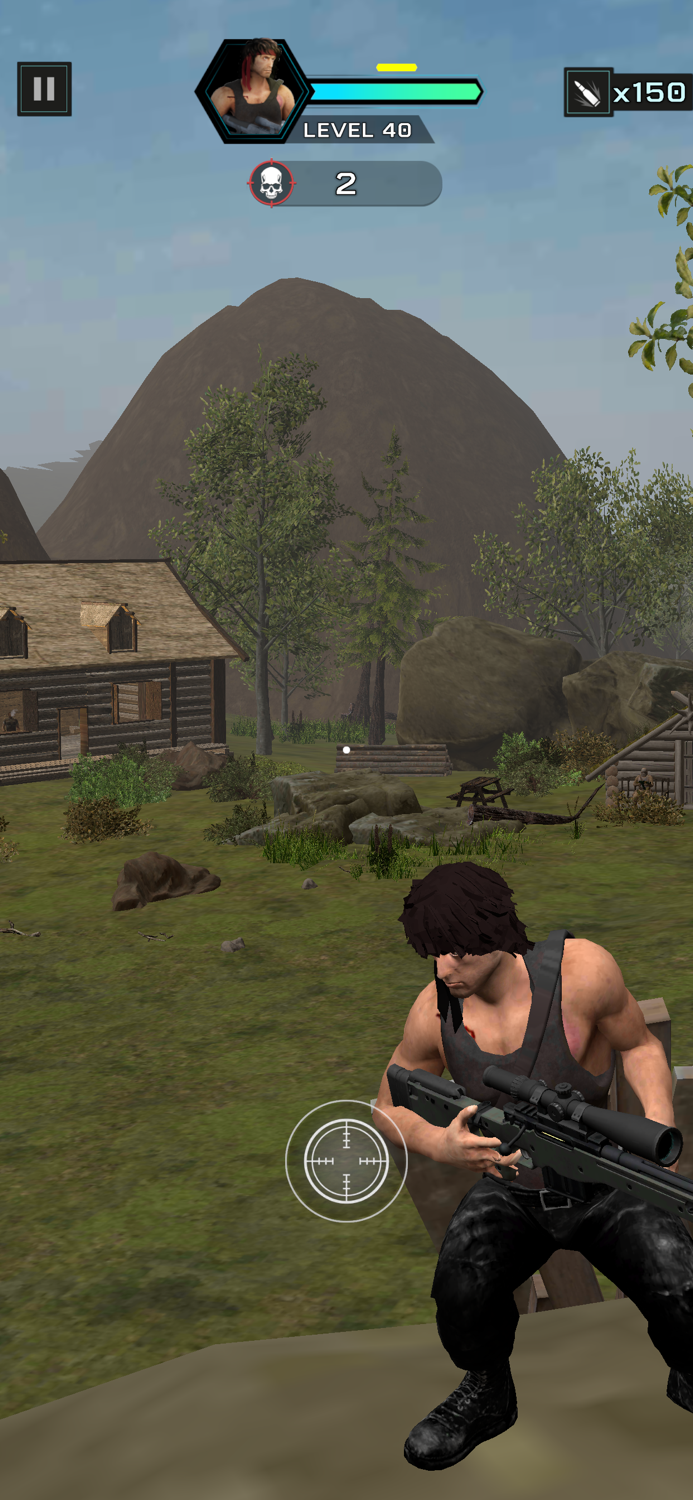 Camouflage Attack Sniper Game