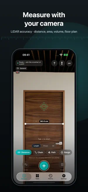 Endaze: Measuring Tool & Level screenshot 1