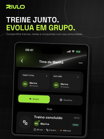 Rivlo: Treino e Musculação iPad screenshot 7