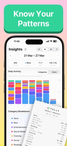 Tally - Daily Time Tracker Screenshot 2 of 7