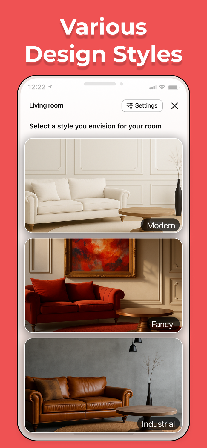 Decory - AI Home  Room Design