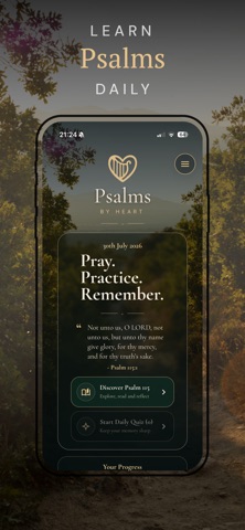Psalms By Heart screenshot