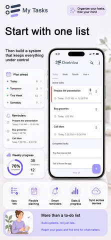Ovelniva: My Tasks screenshot