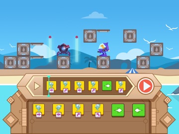 Dinosaur Coding Games for Kids iPad screenshot