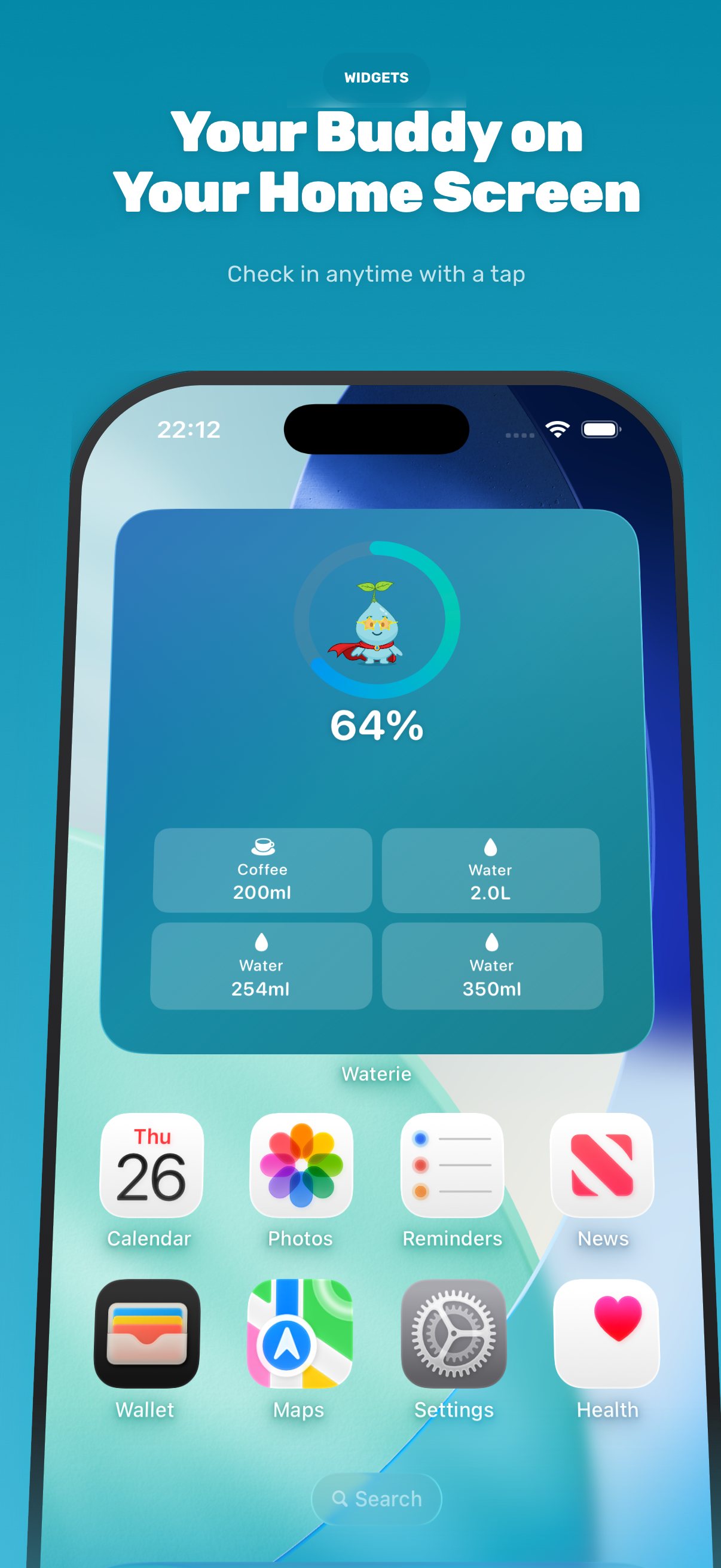 Waterie: Water Tracker screenshot 5