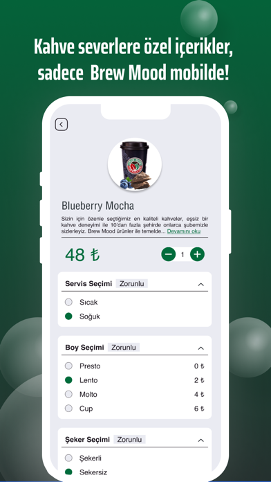 Brew Mood Coffee & Tea Screenshot