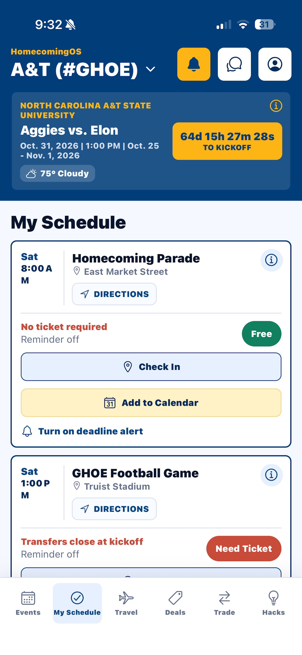 Screenshot 3 of HomecomingOS
