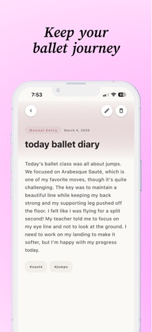 Ballet workout player Screenshot 7 of 9