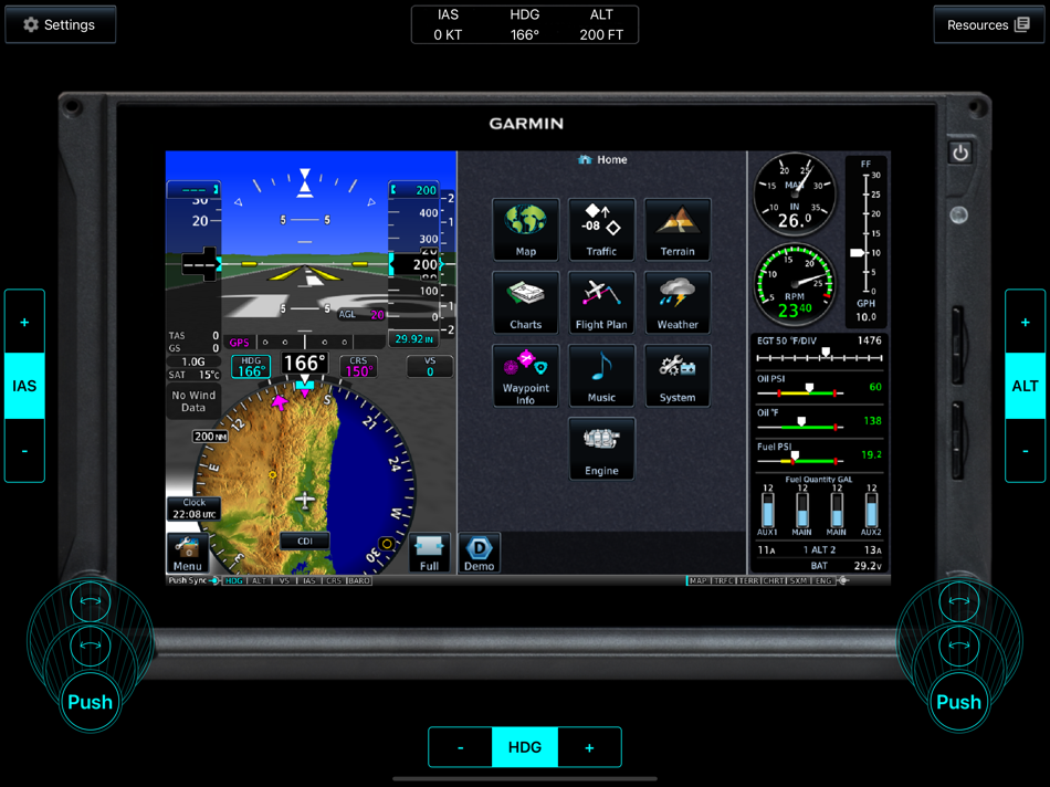 #5. Garmin TXi Trainer (iOS) De: Garmin DCI