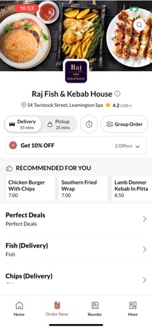 Raj Fish & Kebab House Screenshot 2 of 4