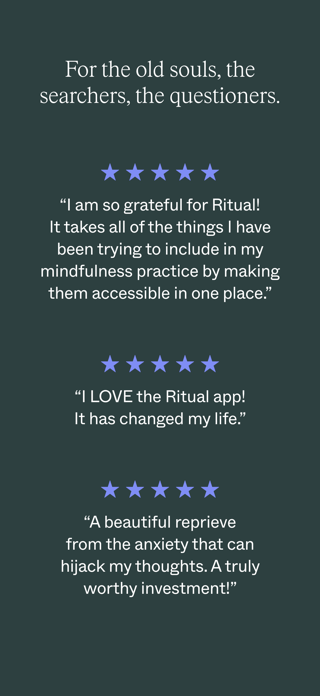 Ritual: Wellbeing Practices Screenshot 2 of 8