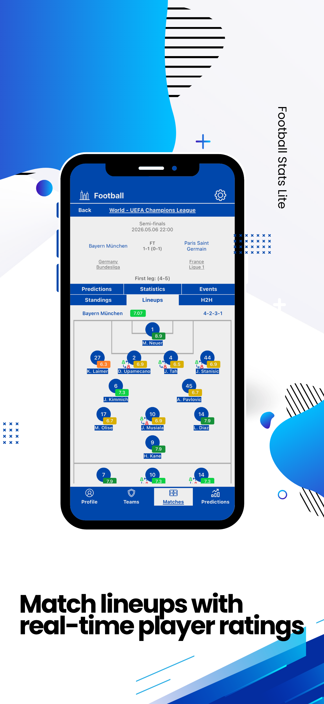 Football Stats Lite screenshot 3