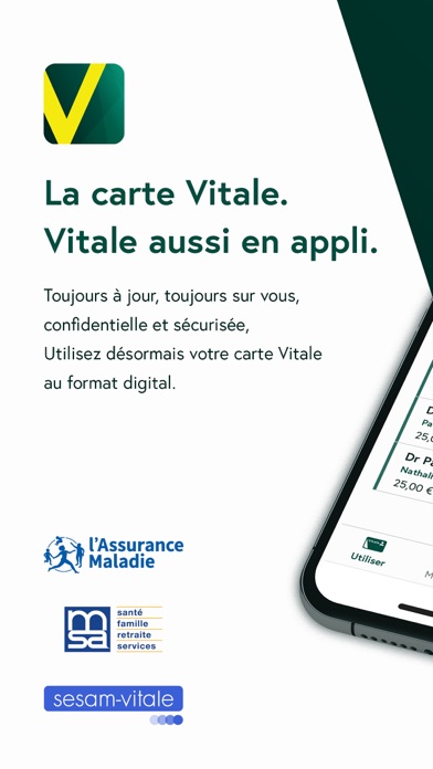 Carte Vitale iPhone screenshot 1 - Health & Fitness app