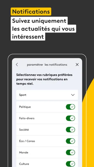 Capture d'écran de Franceinfo: L’info En Continu sur iPhone 2