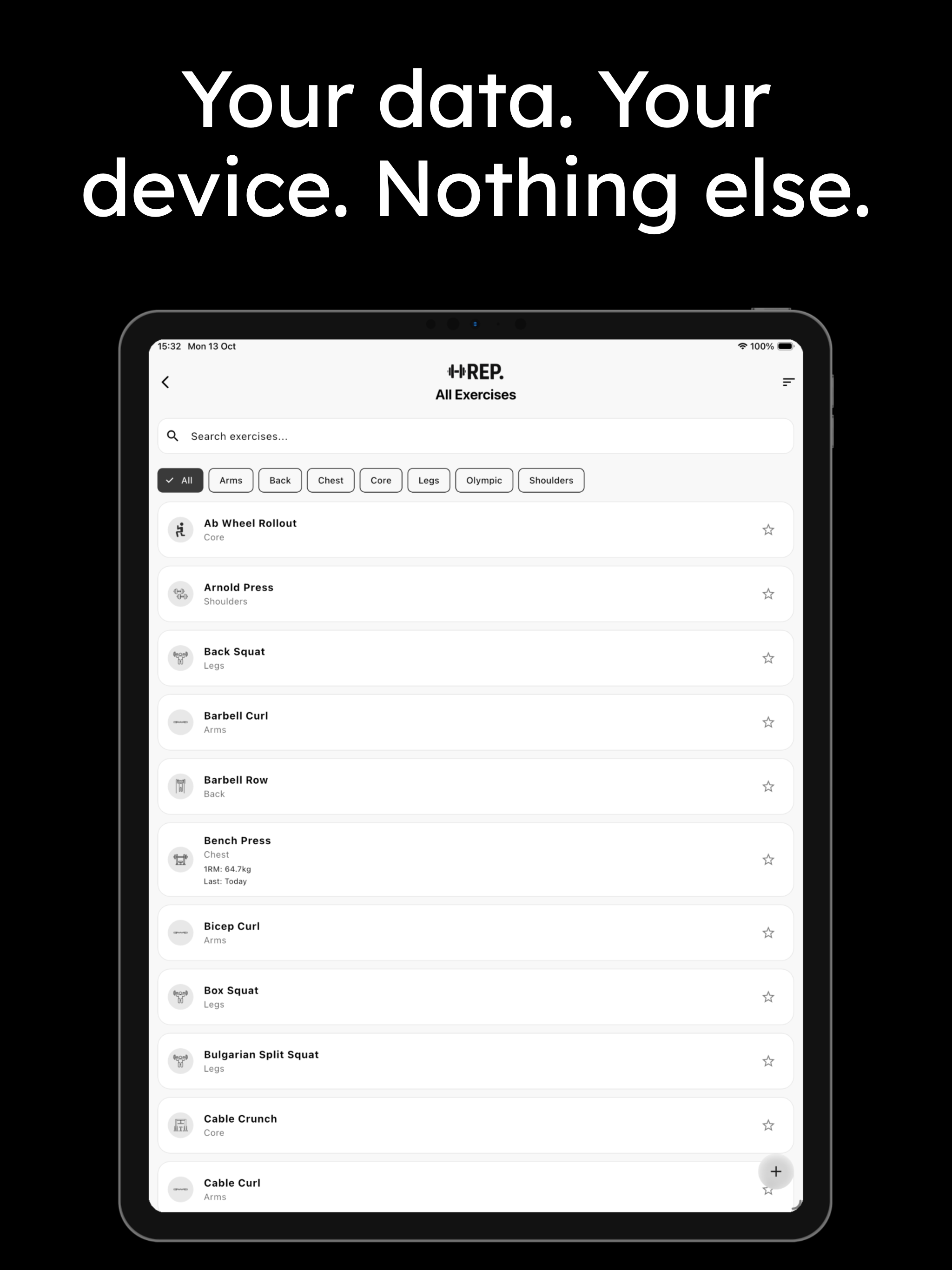REP. - Smart Strength Tracker