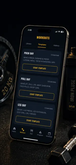 IronPulse Gym Tracker screenshot 4