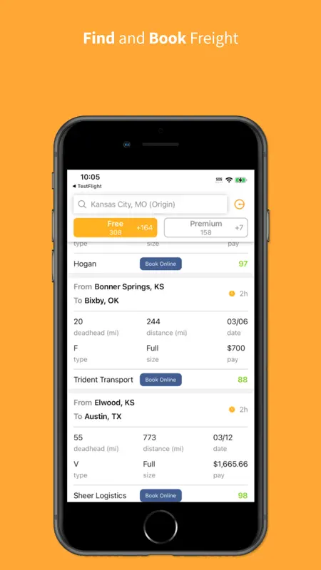 Direct Freight Load Board screenshot 3 of 5