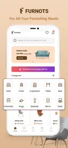 Furnots - Buy Furniture Online screenshot #1 for iPhone