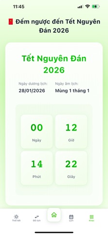 Âm lịch - Lịch vạn niên 2026 screenshot