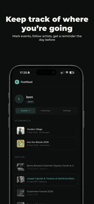 Festifeed screenshot 4