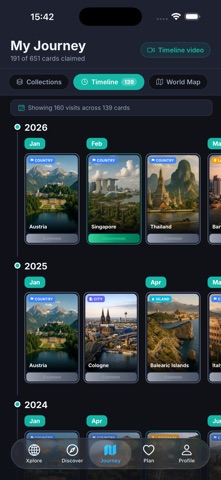 Xplore: World Travel Tracker Screenshot 6 of 8