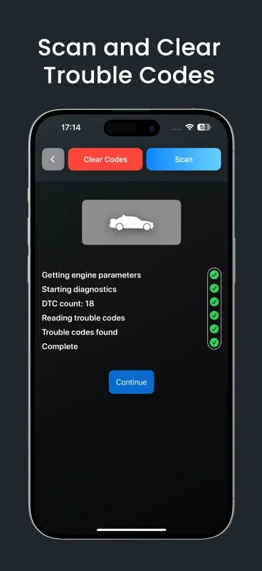 Alfa OBD2 Car Scanner Pro screenshot 1 of 5