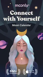 moonly: moon phases & calendar iphone screenshot 1