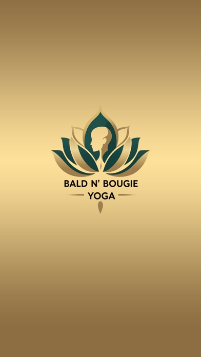 Bald N' Bougie Yoga app screenshot