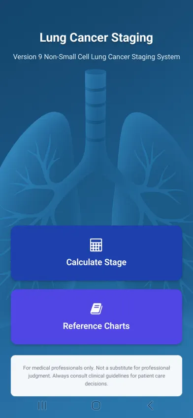 Lung Cancer Staging v9 screenshot 1