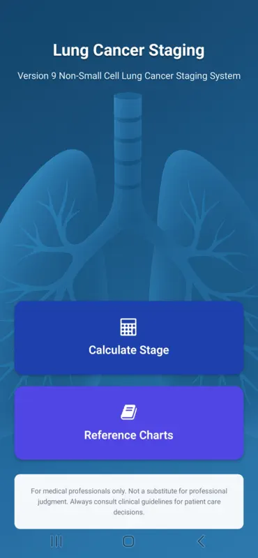 Lung Cancer Staging v9 screenshot 1 of 6
