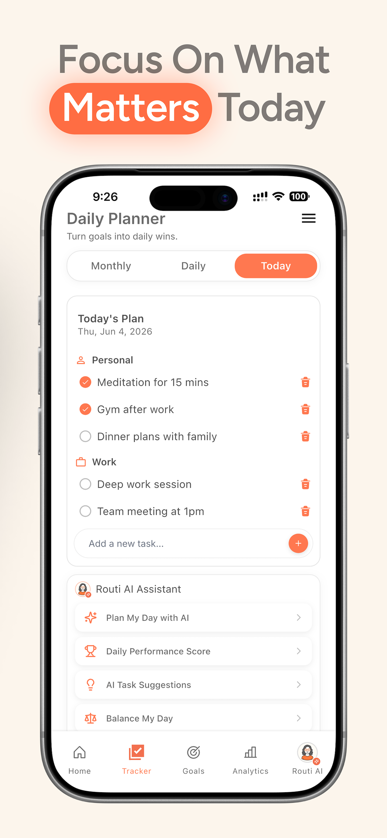 Routra AI Personal Assistant screenshot 5