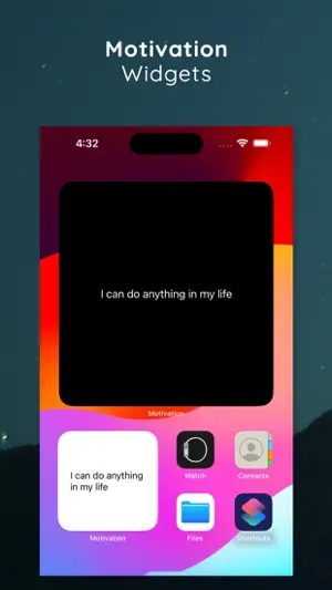Motivational Quotes - Widget screenshot 1