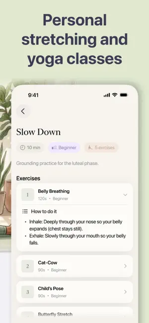 Stretching App for Women screenshot 4