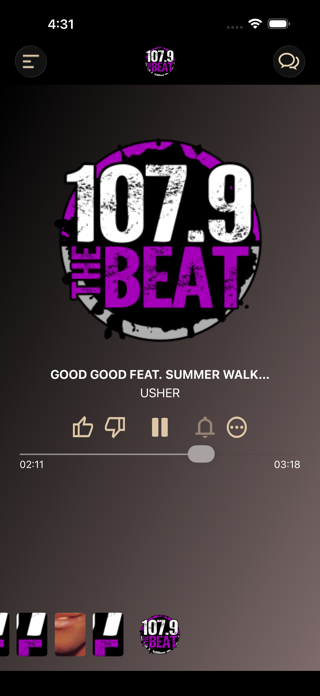 107.9 The Beat LIVE Screenshot 1 of 5