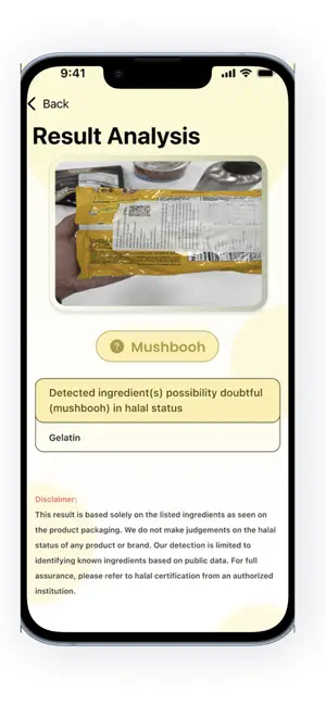 Halalyze - Halal Food Analyzer screenshot 3
