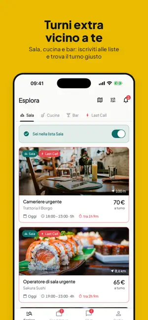 eXtra - Turni Ristorazione screenshot 1