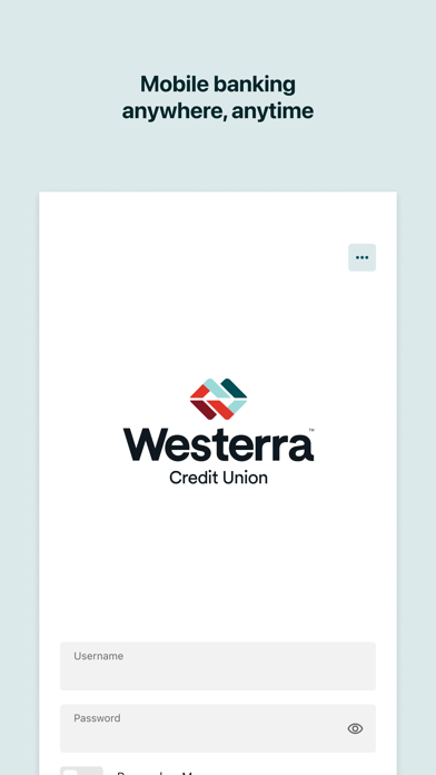 Screenshot #1 pour Westerra CU Business Banking