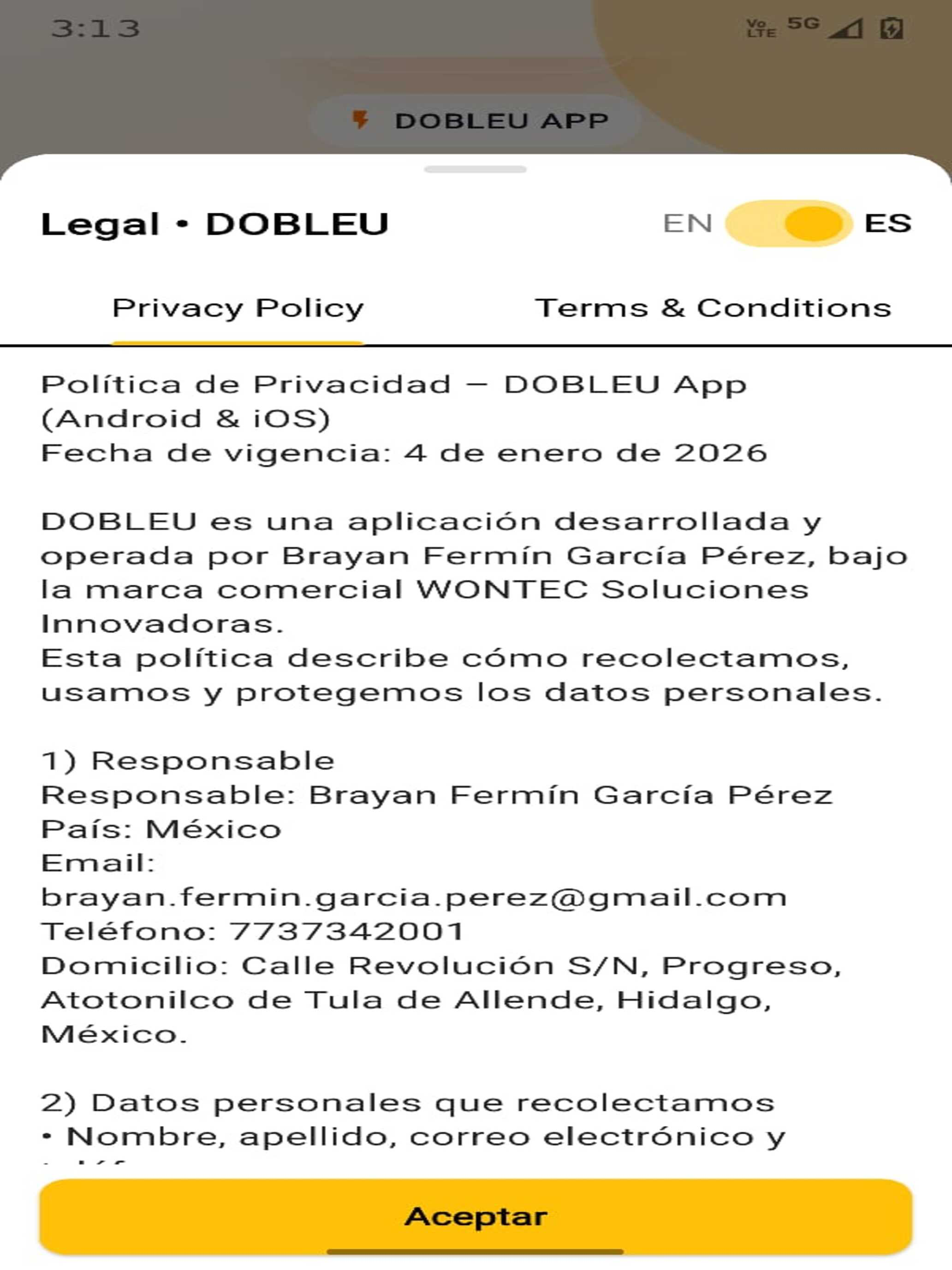 DOBLEU screenshot 10