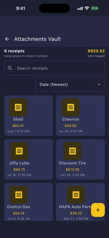Mileage & Tax Expense Tracker screenshot